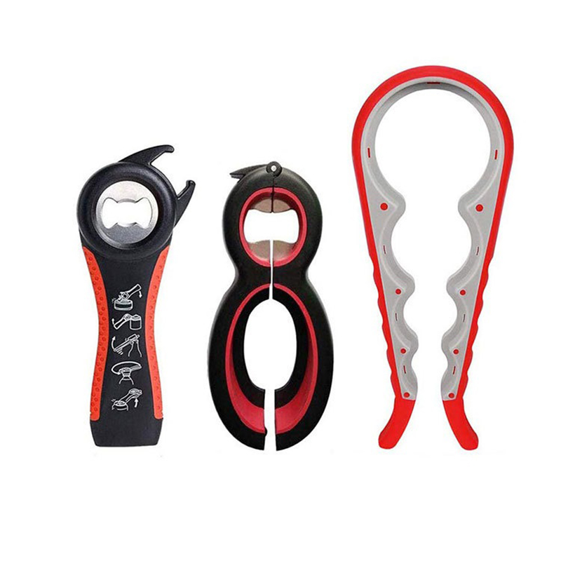 

HANCENT Multi-function bottle opener, screw cap wrench, gourd-shaped can clamp, beer cap, bottle opener, kitchen appliance