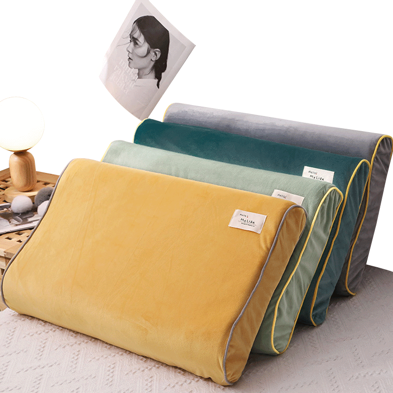 

40*60cm 30*50cm European and American Type with Zipper Pillowcase Rectangle Pillow Cover Velvet Throw Pillow Case, Pink