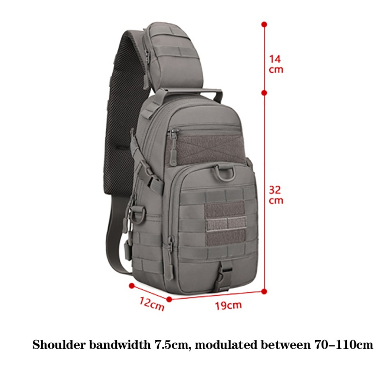

Men Outdoor Molle Shoulder Bag Hiking Trekking Backpack Sports Climbing Shoulder Bags Tactical Camping Hunting Daypack Fishing