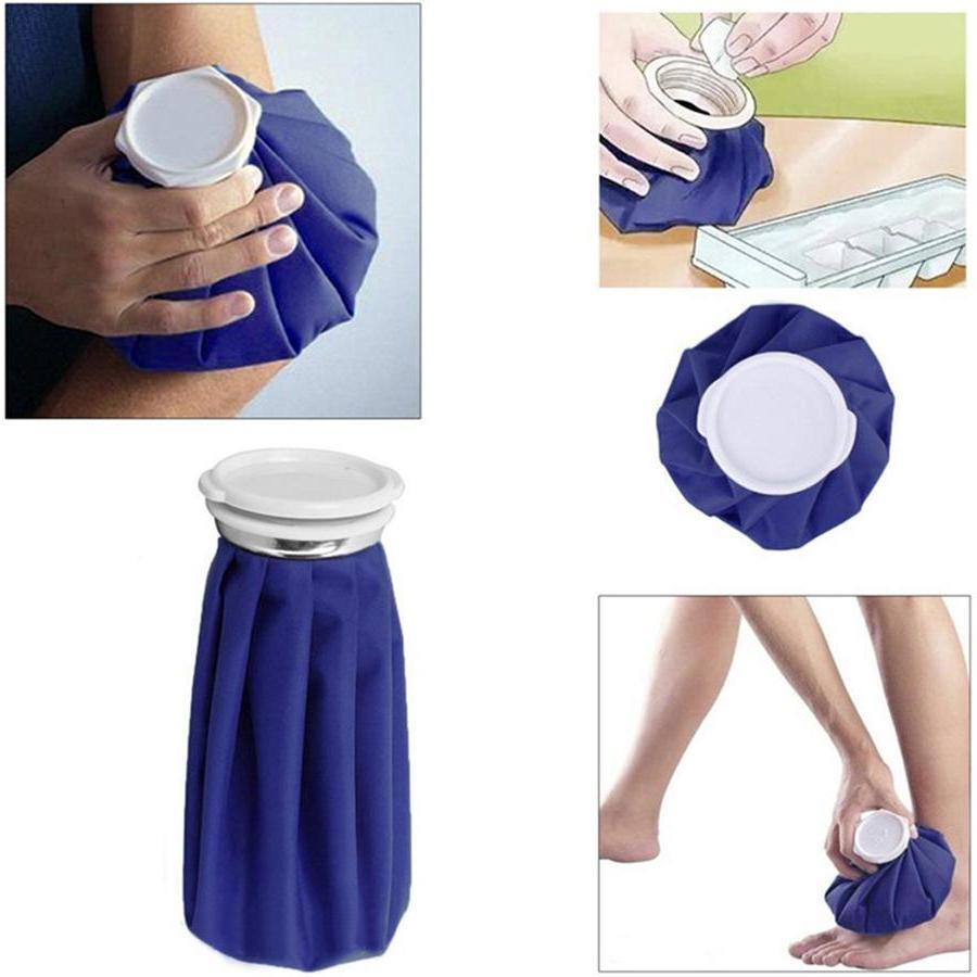 

6 Inch Reusable Sport Injury Ice Bag Medical Cooling Cloth Customizable Blue First Aid Health Care Cold Therapy Ice Pack Bolsa De Hielo