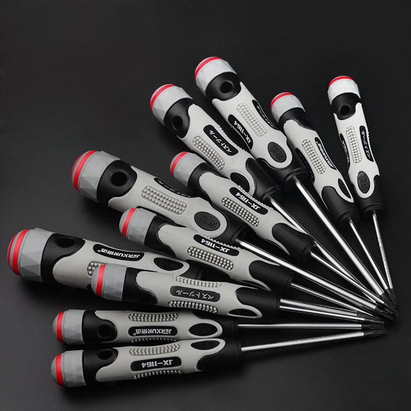 

1 Piece T5-T30 Torx Screwdriver Plum Screw Driver Quick Mini Screwdrivers Magnetic Bolt Driver Screw-driving Tools