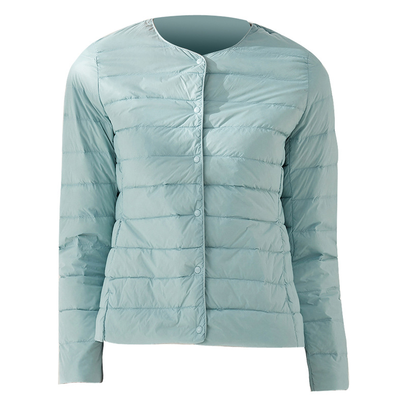 

2020 Winter Women Jacket Ultralight Thin Duck Down Jackets Long Sleeve Warm Coat Parka Female Spring Autumn Portable Outwear, Pink
