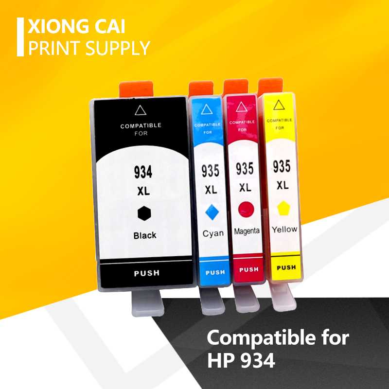 

2020new For 934 935 4 color Compatible Ink Cartridge For Officejet pro 6230 6830 6835 6812 6815 6820 printer FREE SHIPPING