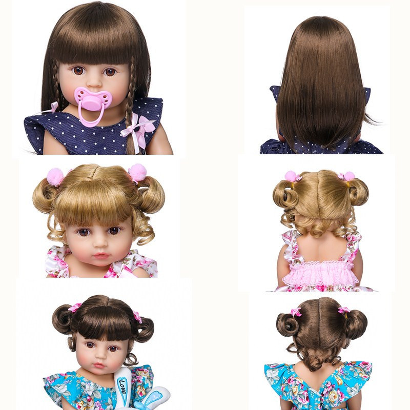 peinados para muñecas de cabello largo