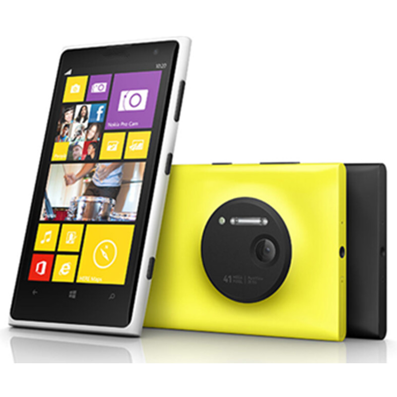 

Original Nokia Lumia 1020 4.5" 4G LTE Wifi NFC 32GB 41MP Windows Unlocked Refurbished Phone, White