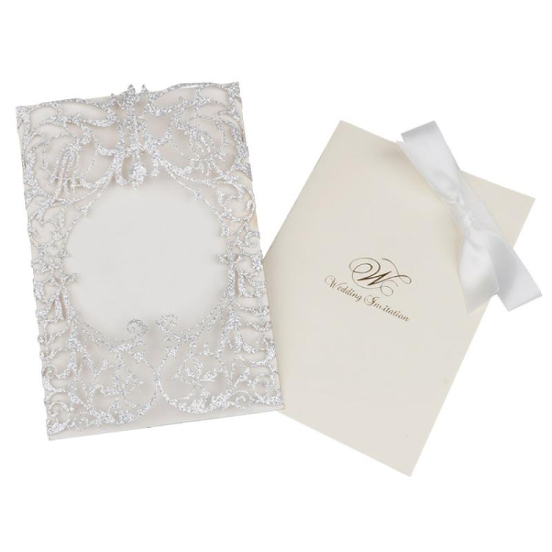 

Greeting Cards 1PCS Laser Cut Wedding Engagement Invitation Card Celebration Ceremony With Festival Marriage Supplies Blessing