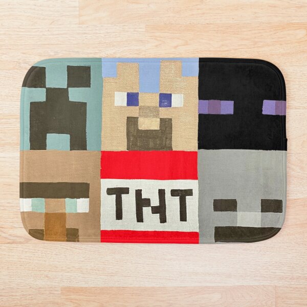 

character collage Bath Mat Bathroom Bath Mat Set Mirrofiber Cartoon Rug Set