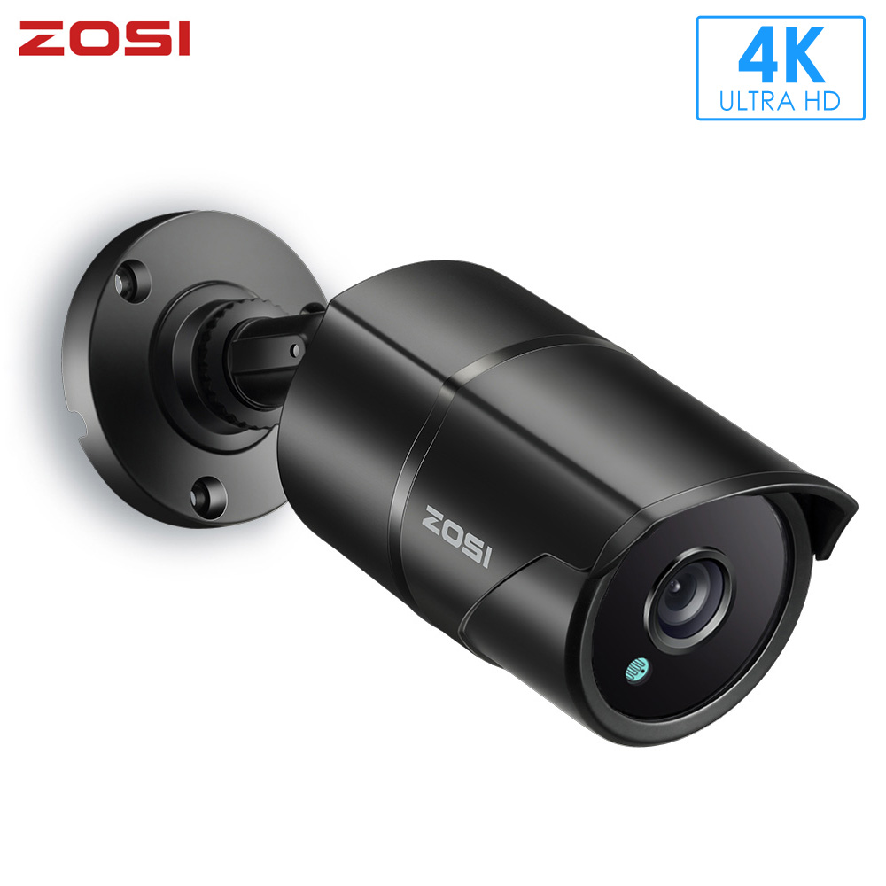 

4K TVI 4mm 8MP 1/2.3" TVI CMOS Bullet CCTV Outdoor Security Home Video Waterproof IP67 Nightvision Surveillance Camera