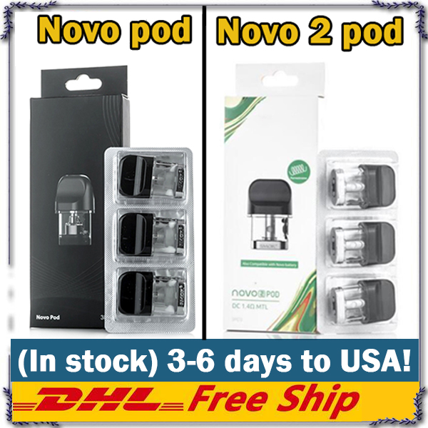 

novo pod Novo 2 kit Replacement pods Cartridges 2ml for mok novo 2 pod Starter kit 3 pieces each pack