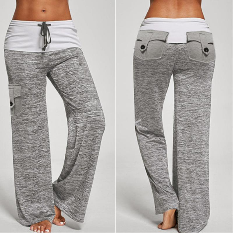 

Women's Loose Pants Print Drawstring 2020 Casual Wide Leg Pants Long Sweatpants Women Summer Plus Size Trousers#0420, Green