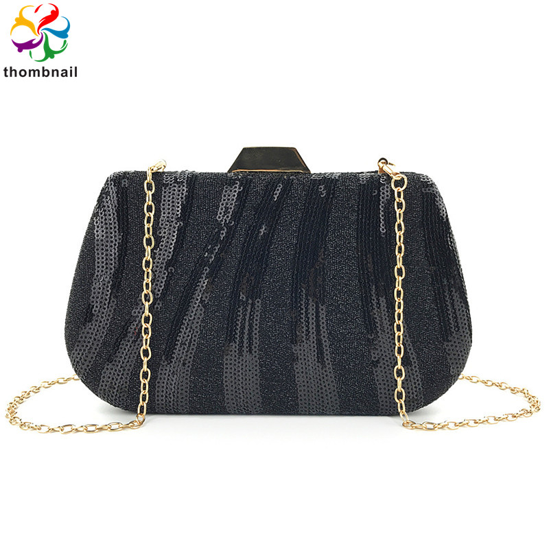 

Black Luxury Party Evening Bags Clutch Purse Women Wedding Party Bags 2020
