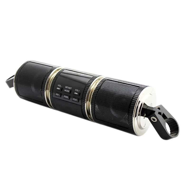 

Bluetooth Motorcycle Handlebar o Stereo Speaker System Mp3 Usb 12V