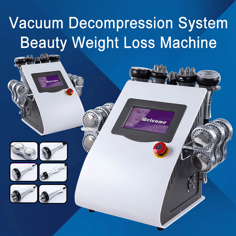 

40k fat cavitation Liposuction ultrasonic cavitation vacuum RF body shaping weight loss lipo laser body slimming beauty machine Free Shippi