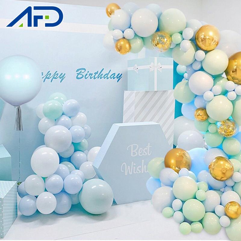 

Balloons Kit 100/123/126/174pcs Macaron Latex Pastel Balloon Arch Garland Kit Baby Shower Wedding Birthday Party Decor