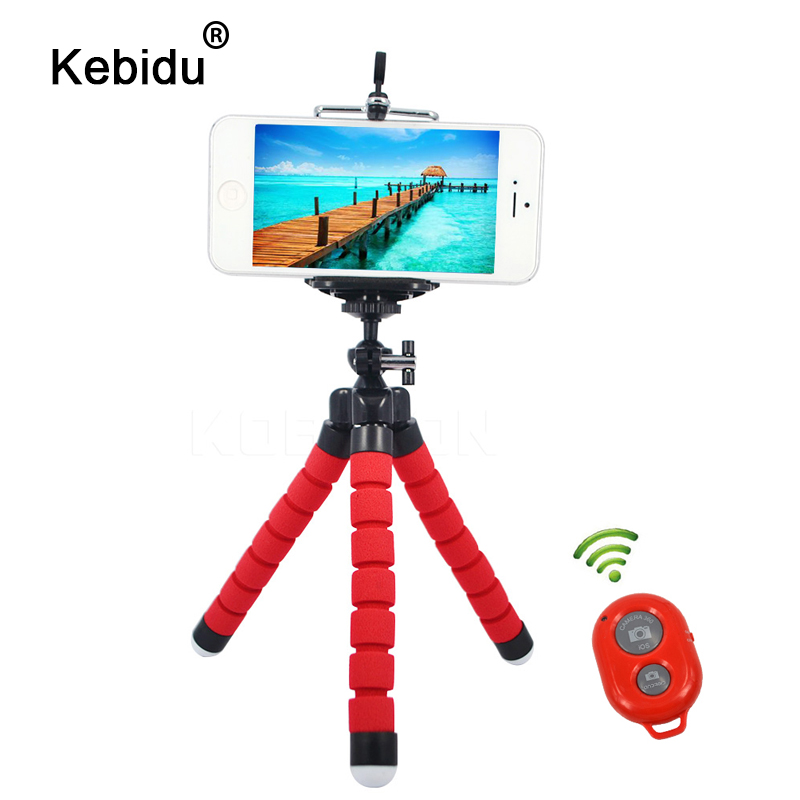 

Car Phone Holder Flexible Octopus Tripod Bracket Selfie Stand Mount Monopod Styling Accessories+Remote Control for phone