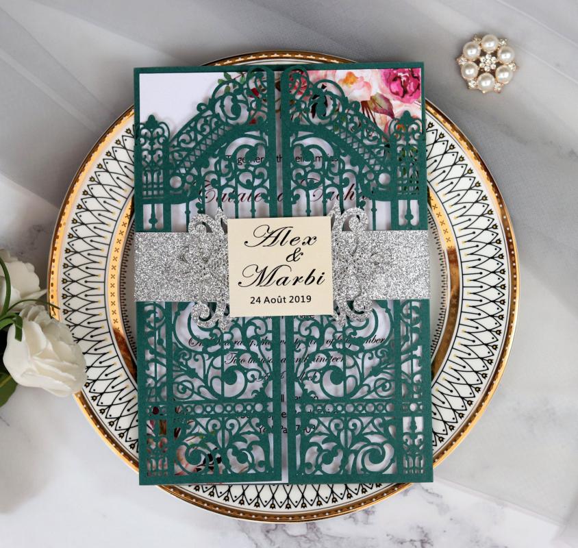 

Love Door Aniversary Valentine's Day Wedding Invitations Greeting Gift Card