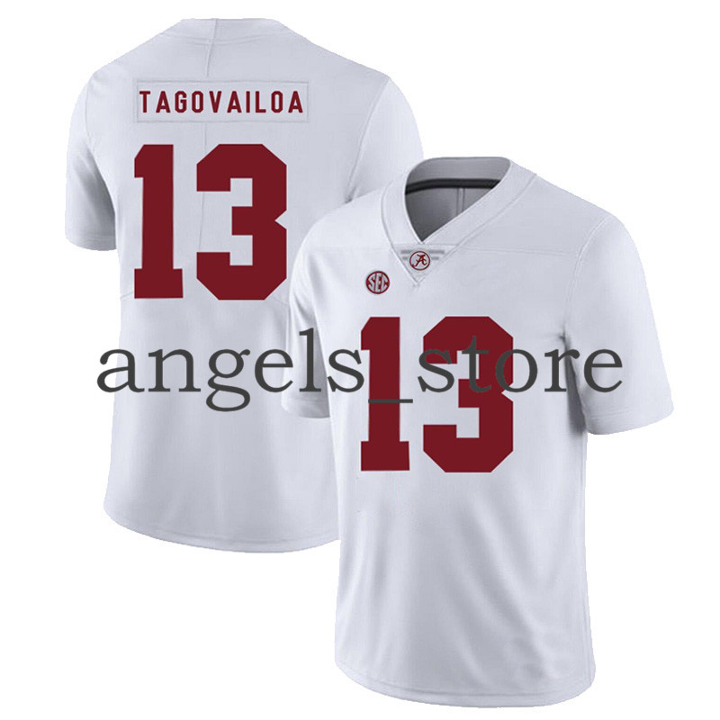 

Tua 13 Tagovailoa Alabama Crimson Tide NCAA Nick 97 Bosa University Dwayne 7 Haskins Jr Tom 10 Brady American football Jersey Joe 9 Burrow