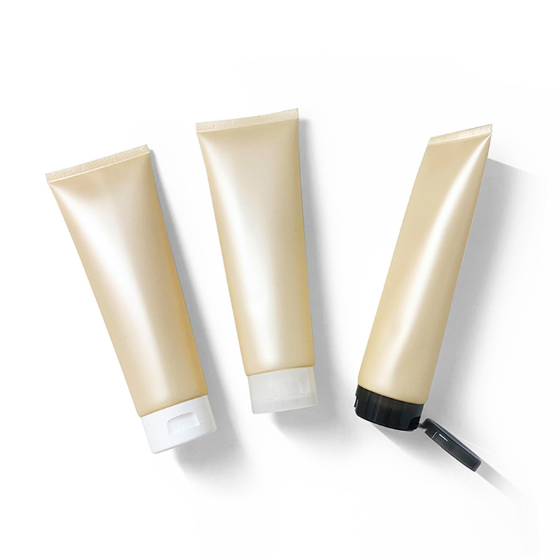 

Yellow Frosted Empty Squeeze Soft Tube Bottle Travel Size Refillable Bottles For Shampoo Lotion Washing Face Washing Hand Cream