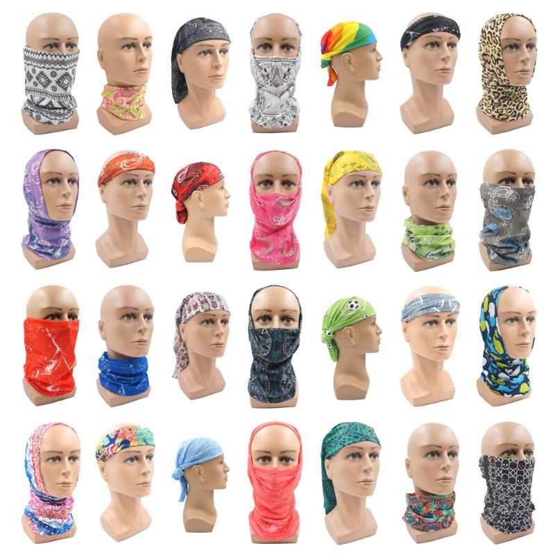 

Flower Series Hiking Scarf Sport Headwear Women Reversible Bandanas Turban Hand Band Magic Scarves Outdoor Cycling Headband, Bc0616