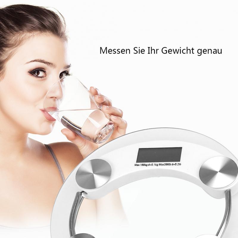 

Toughened glass Precision Electronic Digital Scale Glass Electronic body Weight bathroom scales Balance weighing scale
