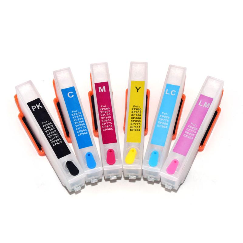 

5PCS 26xl Refillable Ink Cartridge with auto reset chip for XP-520 XP-600 XP-610 XP-620 XP-700 XP-800 XP-810 XP-820