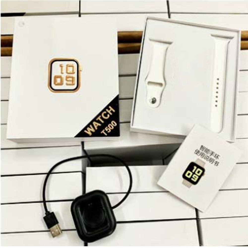 

Smartwatch T500 Bluetooth Call 44mm Smart Fitness Track Sleep Tracker Watch Heart Rate Monitor Blood Pressure VS PK IWO12 IWO8
