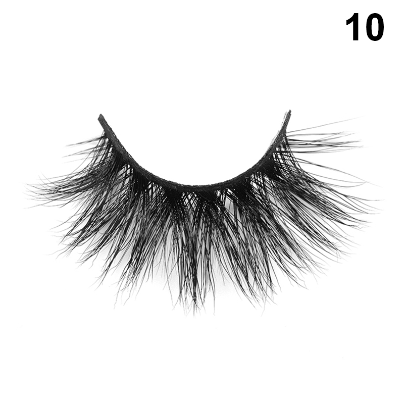 

10 Pairs 3D False Eyelash Full Strip Lashes Mink Eyelashes Fake Lash Silk False Lash Handmade Makeup Tools Party Eye