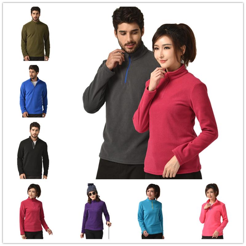 

Mountainskin Men Women Hiking Polar Fleece Breathable Windproof Half Cardigan Warm Inner Camping Thermal Climbing VA801, Dark rose jacket