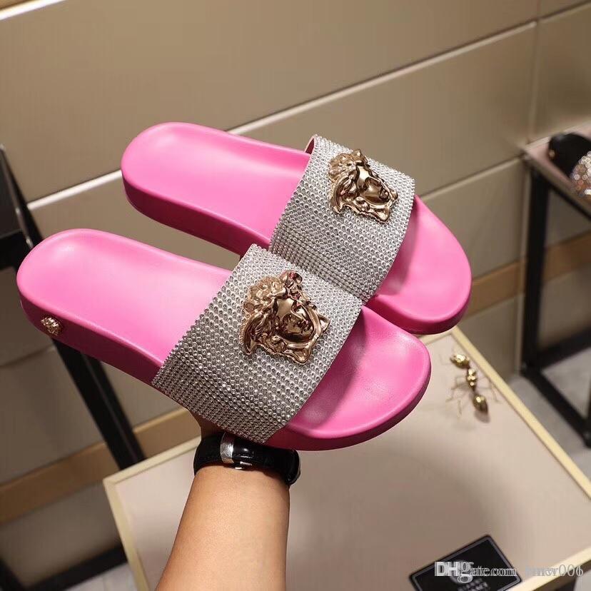 diamond platform sandals