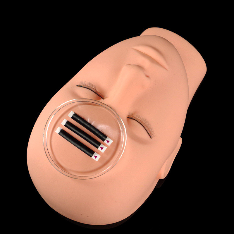 

Silicone Eyelash Extension Stand Pallet Pad Reuseable Rectangle Round Eye Lash Brand New Quality Tray Holder Tool