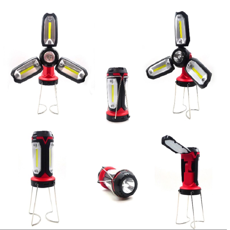 

Multifunction camping light LED Work Hiking Emergency Rechargeable Light