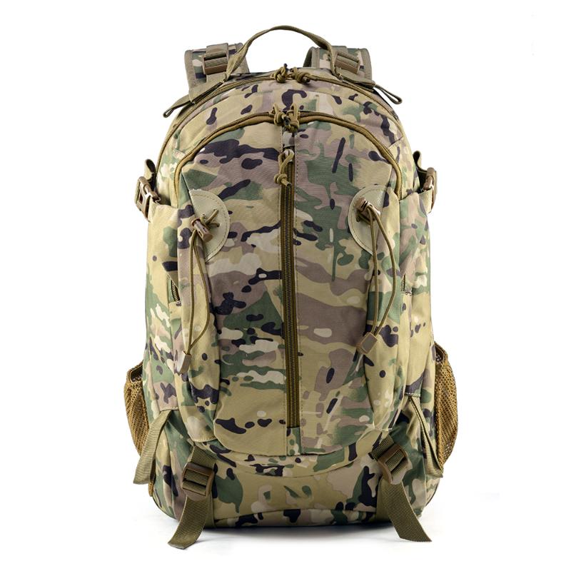 

40L Camping Backpack Tactical Bag Hiking Climbing Rucksack Waterproof Trekking Camouflage Army Backpak Outdoor Daypack, Jungle camo