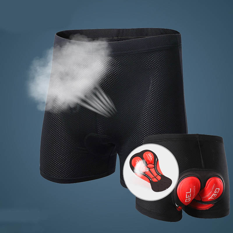 

Upgrade Cycling Shorts Cycling Underwear Pro 5D Gel Pad Shockproof Underpant Bicycle Shorts Bike Underwear