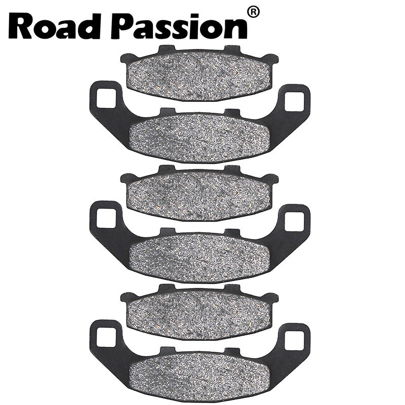 

Motorcycle Front & Rear Brake Pads For 250RII 250 250RII 250 RII 1988 KR-1 ZXR250 ZXR ZXR250R 89-10 ZX-4