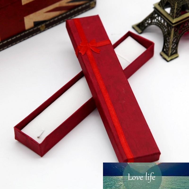 

gift box 21*4.5cm Jewelry Package necklace Gift Box jewelry box mix color Wedding Gifts DS01