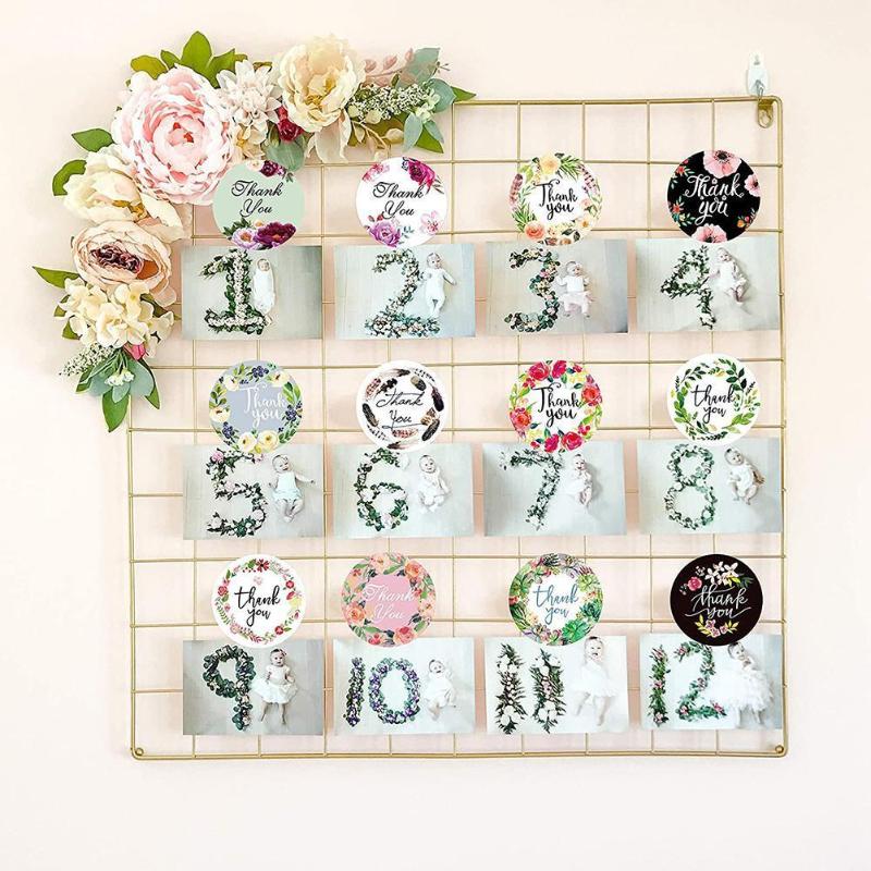 

500 Handmade With Love Stickers Scrapbooking Hand Made Stickers Kraft Handmade Wedding Label Sticker Labels Round Y3I1