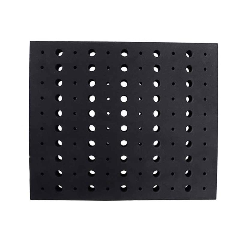 

Multifunctional Hard Foam Shockproof Garage 110 Holes Tools Storage Router Bit Tray Save Space Portable Milling Cutters Durable