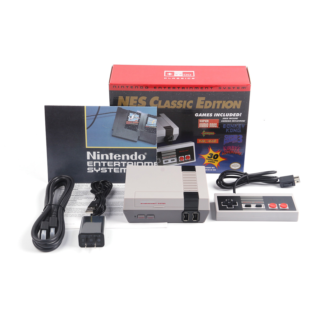 

HDMI Mini TV Handheld Game Console Video Game Console with 30 Different Built-in Games For NES Games Consoles Wth Retail Box Package