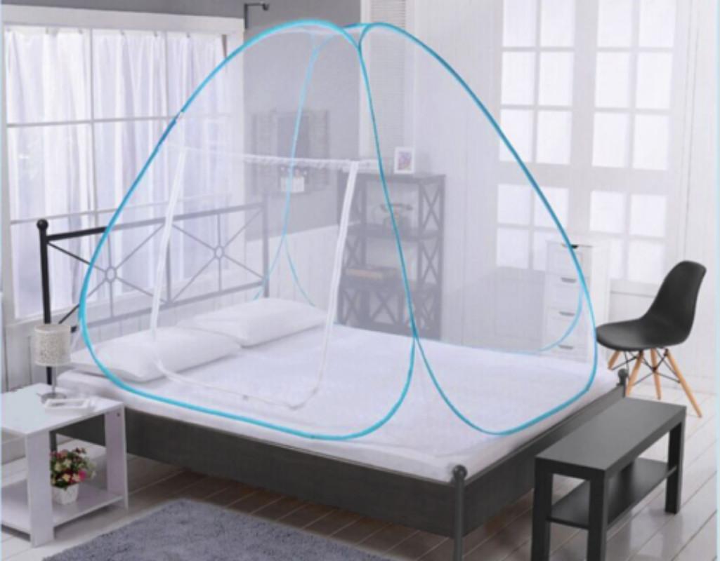 

New Mosquito Net Travel portable foldable Bed Canopy Mosquito Net Tent 2 doors for Adult Children