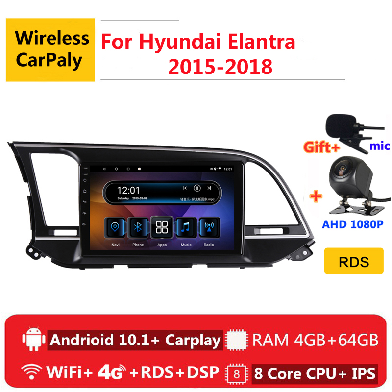 

2 din 8 core android 10 car radio auto stereo for Elantra 6 2020 2020 navigation GPS DVD Multimedia Player car dvd