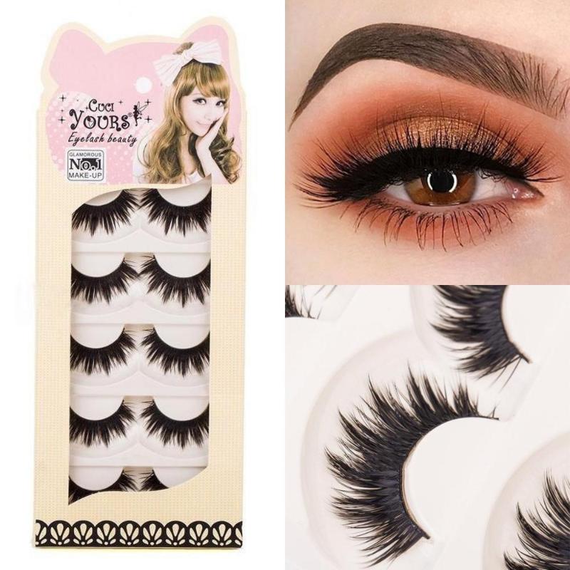

Eyelashes naturally extend thick and soft long makeup cross thick fake hand lashes