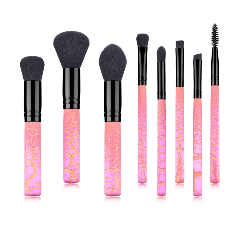 

8pcs Makeup Brush Set Foundation Brush Large Shadow Eyebrow Eyelash Kit Good Use k7