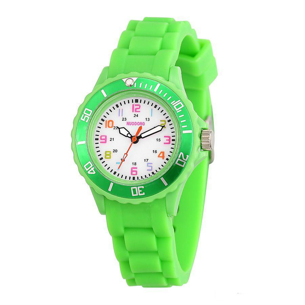 

Fashion Colorful Kids Boys Girls Children Jelly Candy Silicone Rubber Watches Popular Wholesale Students Gift Quartz Party Watches, Shipping random