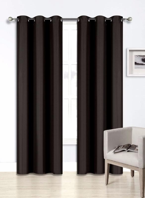 

Blackout Curtains Room Darkening Thermal Insulated Grommet Drapes for Bedroom 2 Panel, Purple