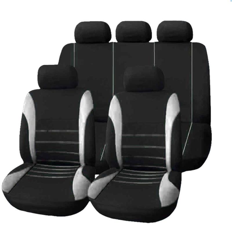 

Car Seat Cover Fit Most Car Truck SUV or Van Breathable Auto Cushion Protector Polyester Cloth Universal Interior Accessories