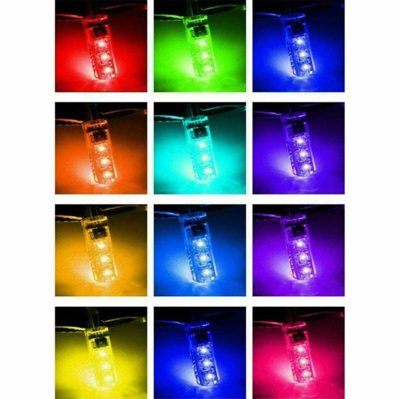 

W/RF Remote Control Atmosphere light Parking Lights RGB- Three-Color Mode 2pcs Accessoires Parts