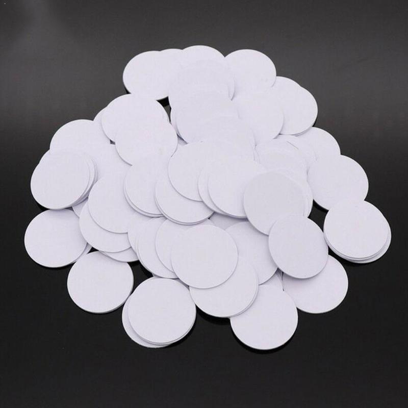 

10/20/50PCS Ntag215 NFC Tags Phone Available Adhesive Phone Shaped 25mm Card Tag NFC-enabled Tag RFID Labels For all NFC Ro S9W6