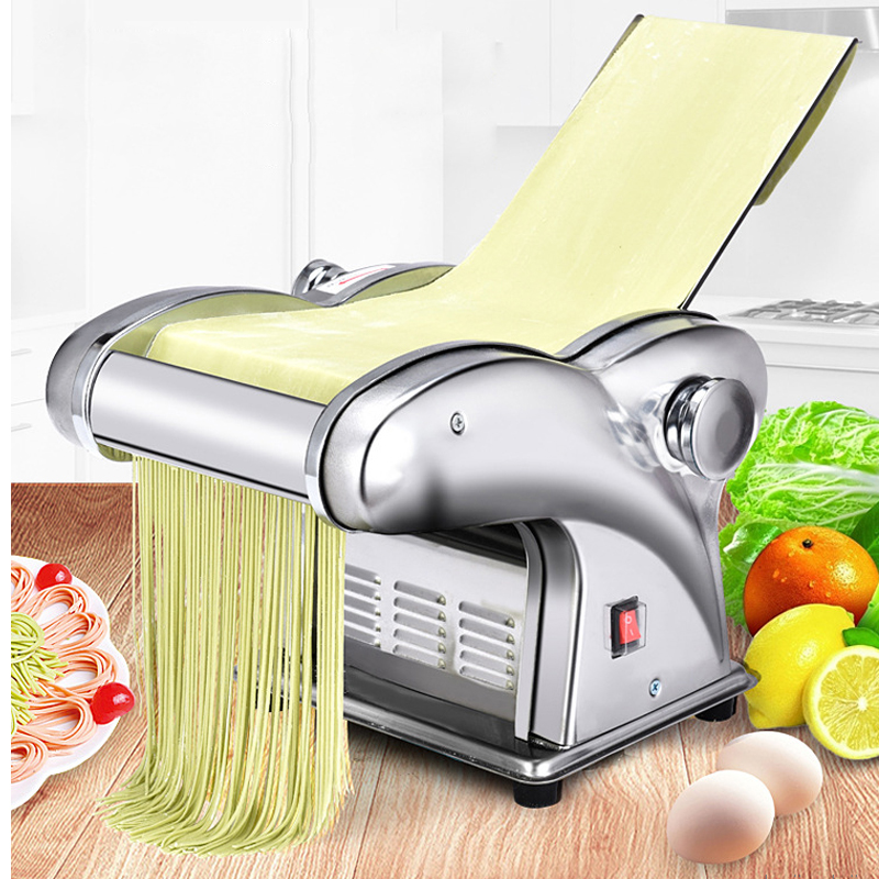 

Pressing flour machine home electric noodle automatic pasta machine stainless steel noodle cutting dumpling skin