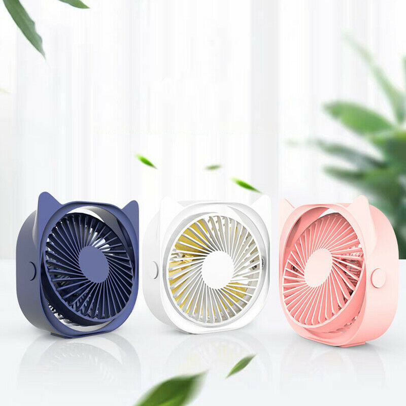 

Small Personal USB Desk Fan,3 Speeds Portable Desktop Table Cooling Fan Powered By USB,Strong Wind,Quiet Operation,For Home Offi