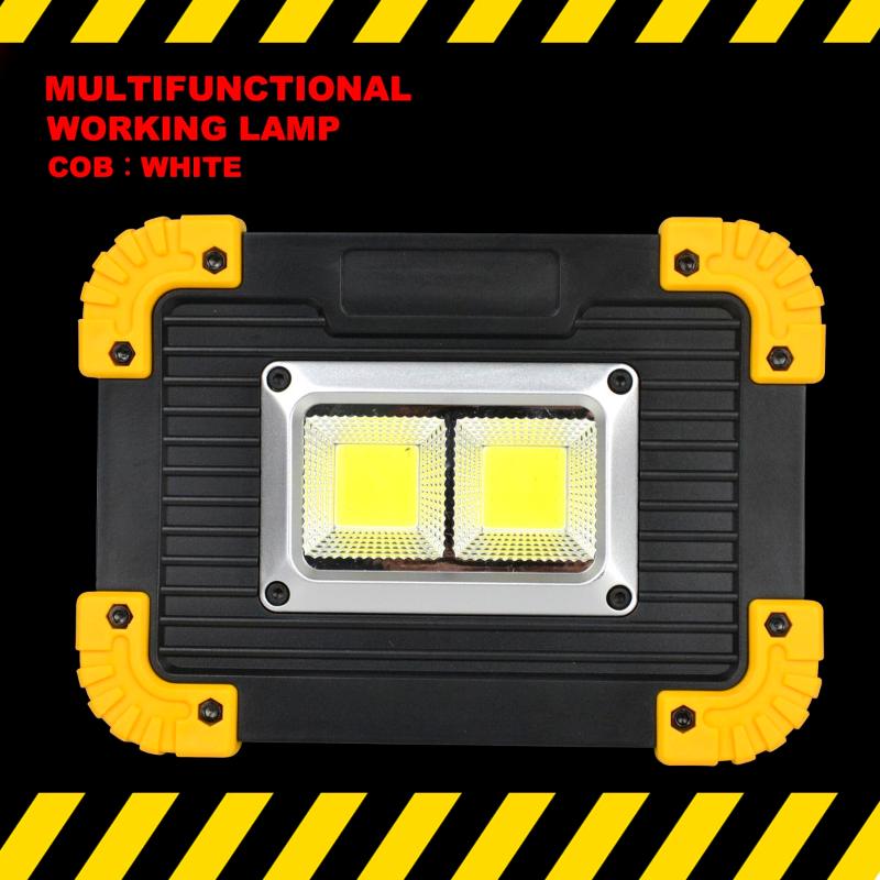 

LED warning light tent light portable work COB spotlight USB charging searchlight for outdoor camping repair
